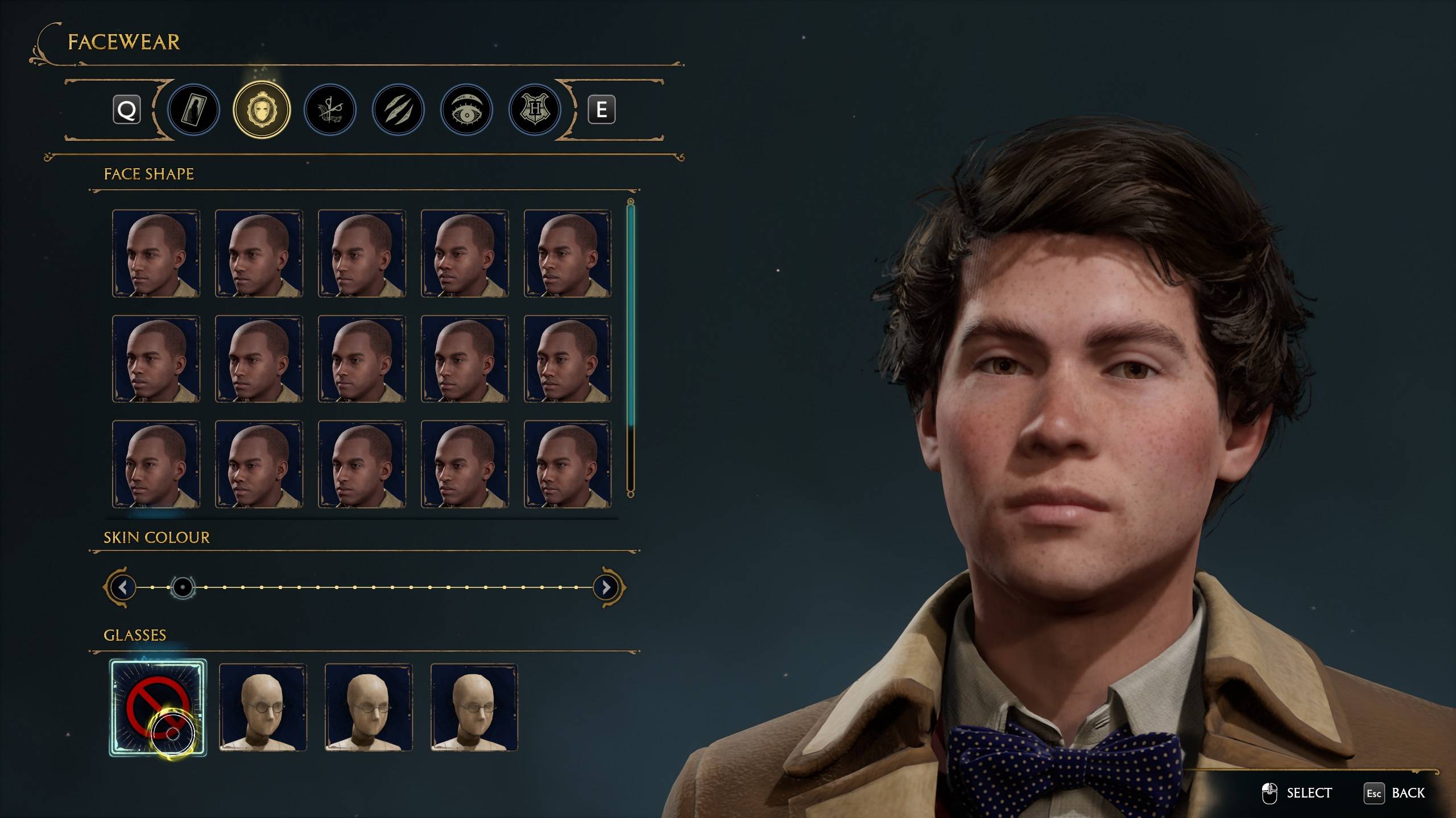 Sebastian Sallow Avatar Preset - Gallery - Hogwarts Legacy Mods ...