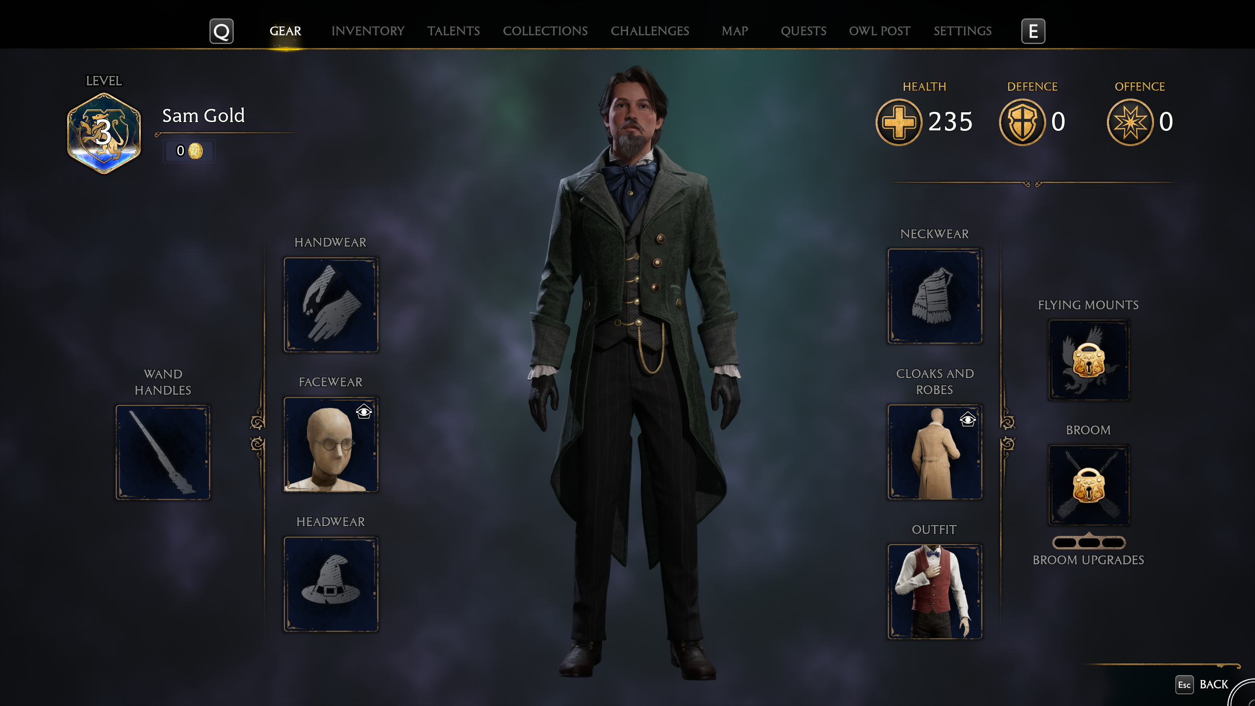 Headmaster Black's Facial Hair