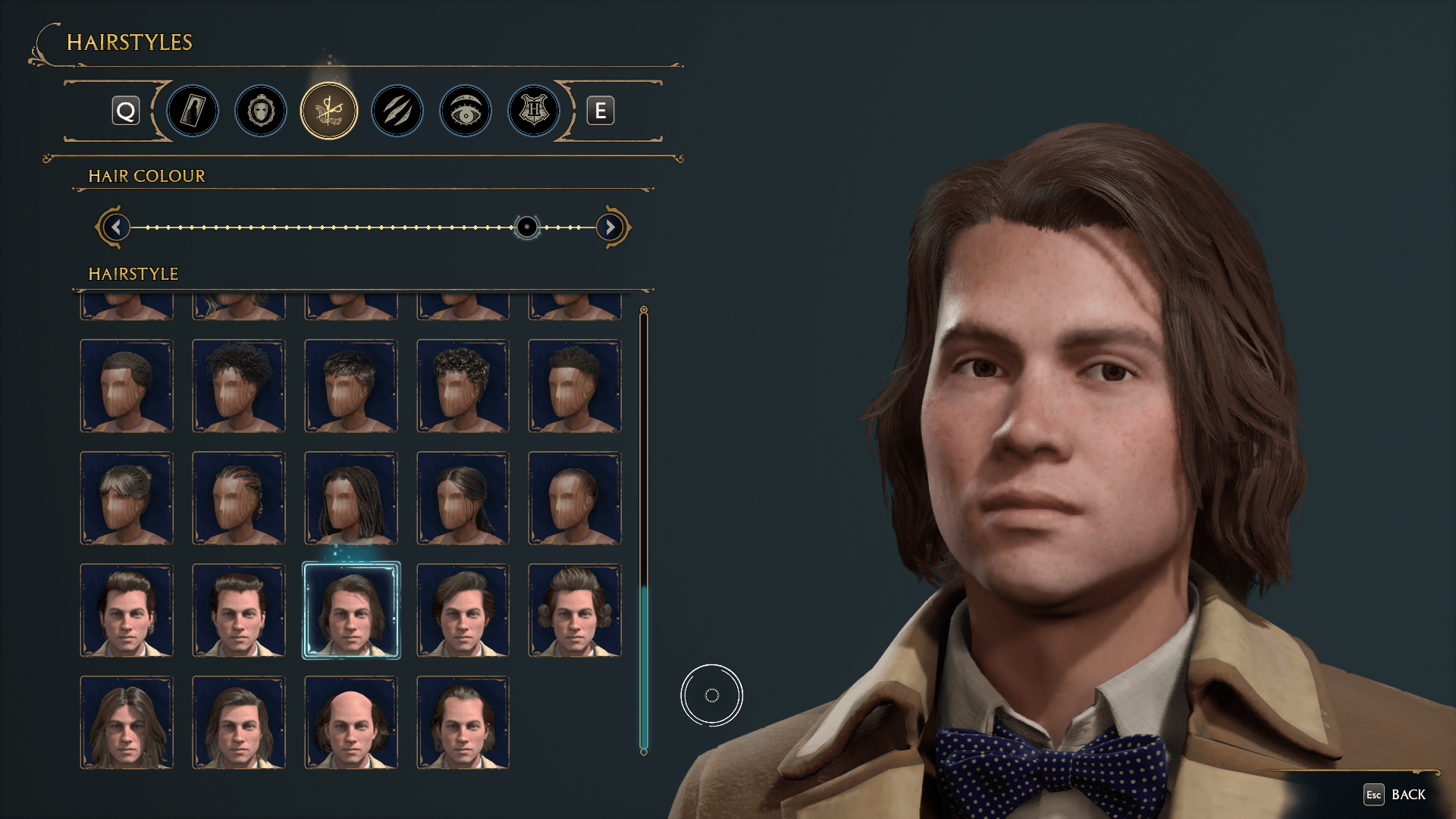 More Hairstyles for Male MC