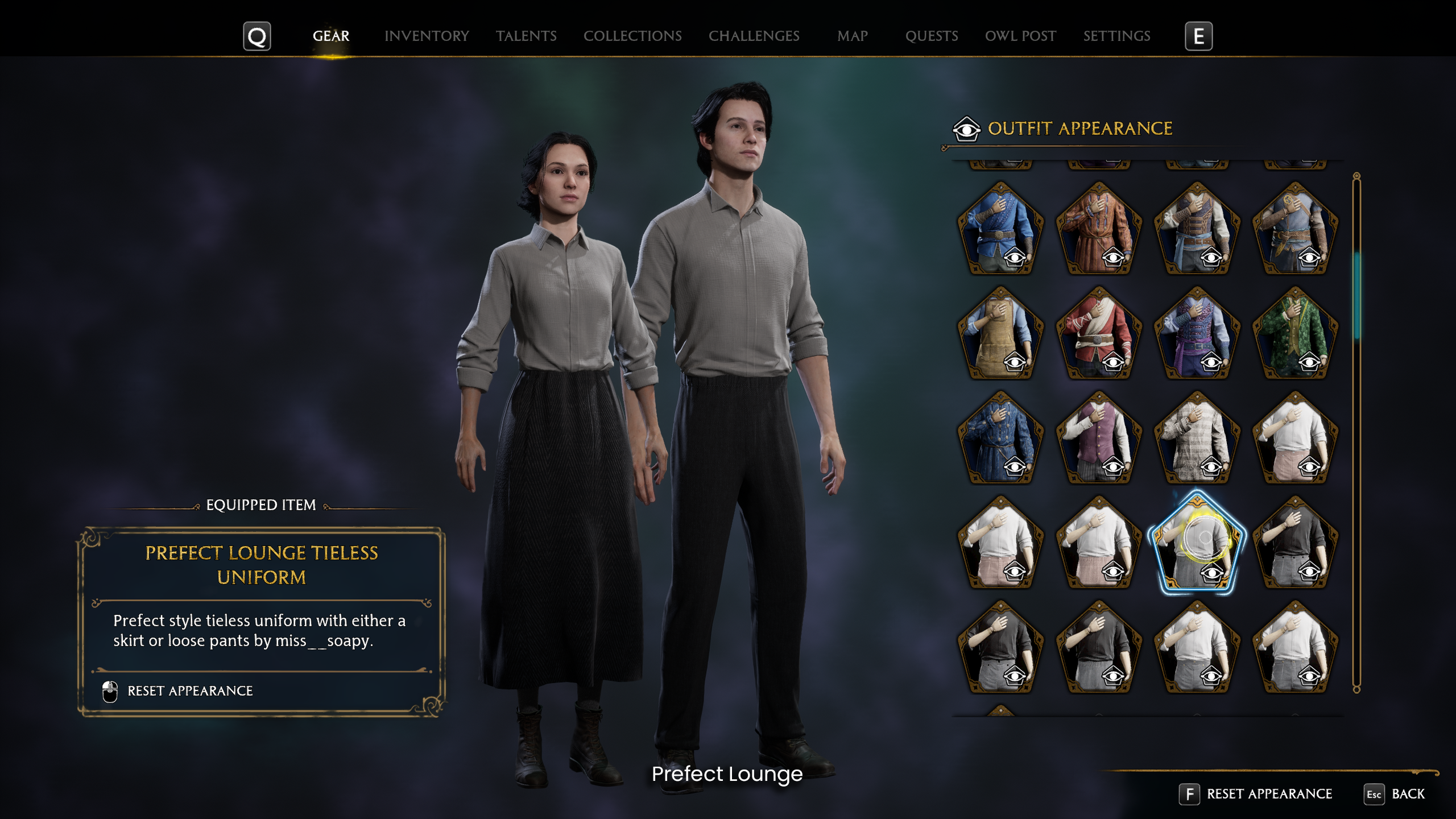 Thumbnail Prefect style uniform that is from the normal school uniform.