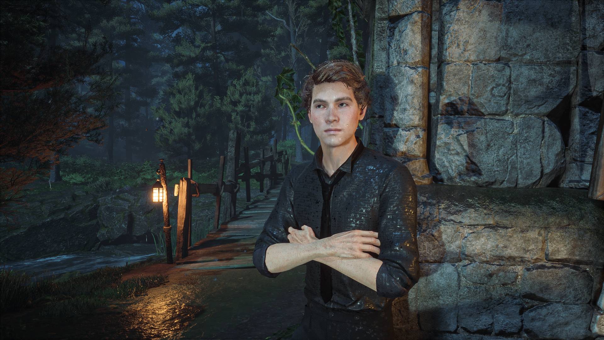 Black Modern outfit for Sebastian