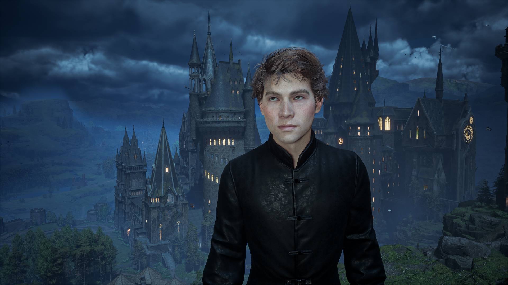 Sebastian Messy Hair +  Dark Magic Outfit