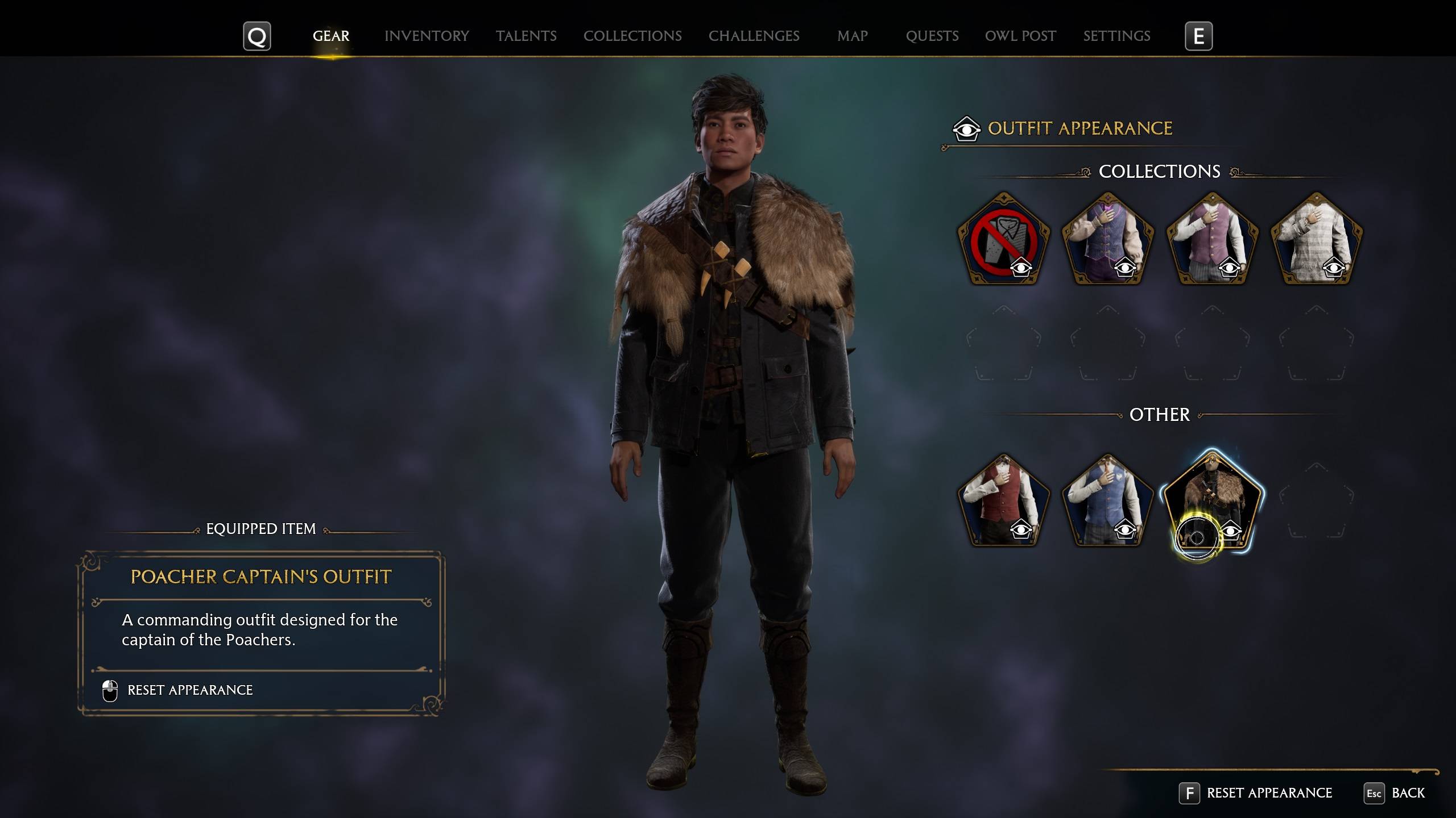 Poacher Captain Male Avatar Gear Appearance