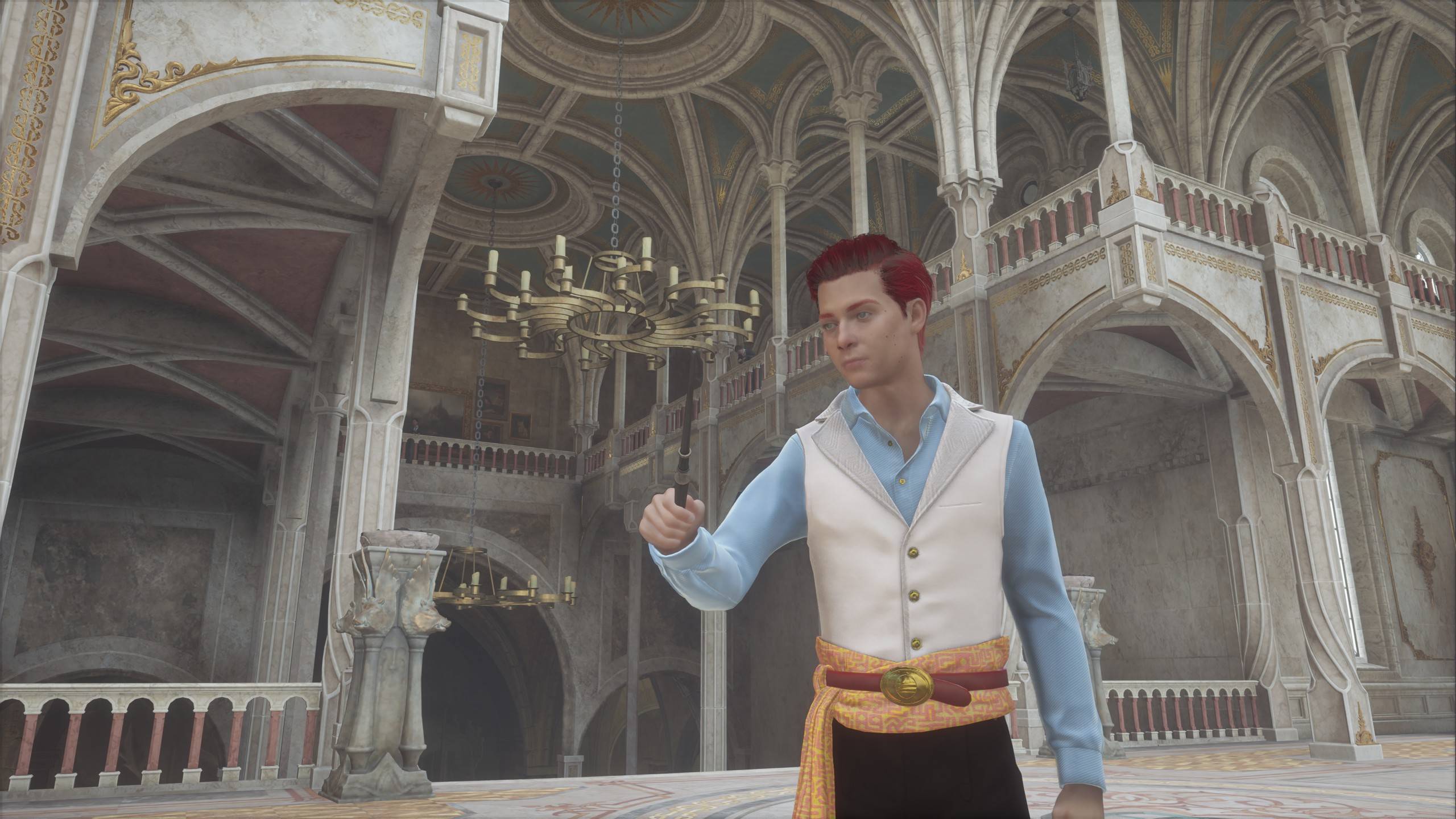 Nobody seemed to understand Ominis, nor how he made anything he wore look more expensive than what it was. "My family can't afford me in this outfit, that's for sure!"