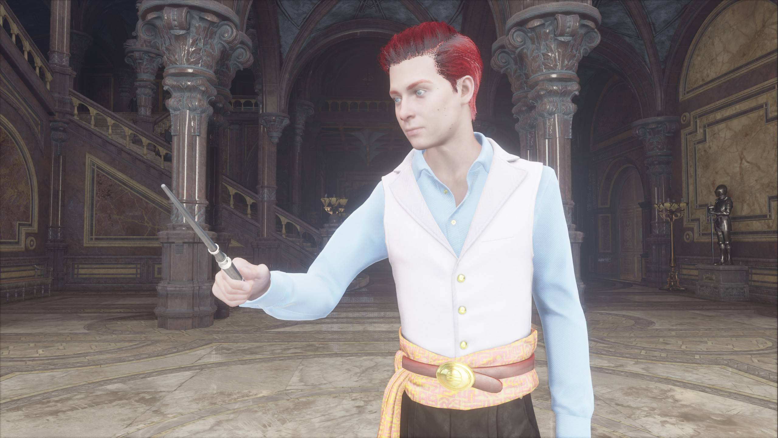 Thumbnail The heir himself in the new outfit.