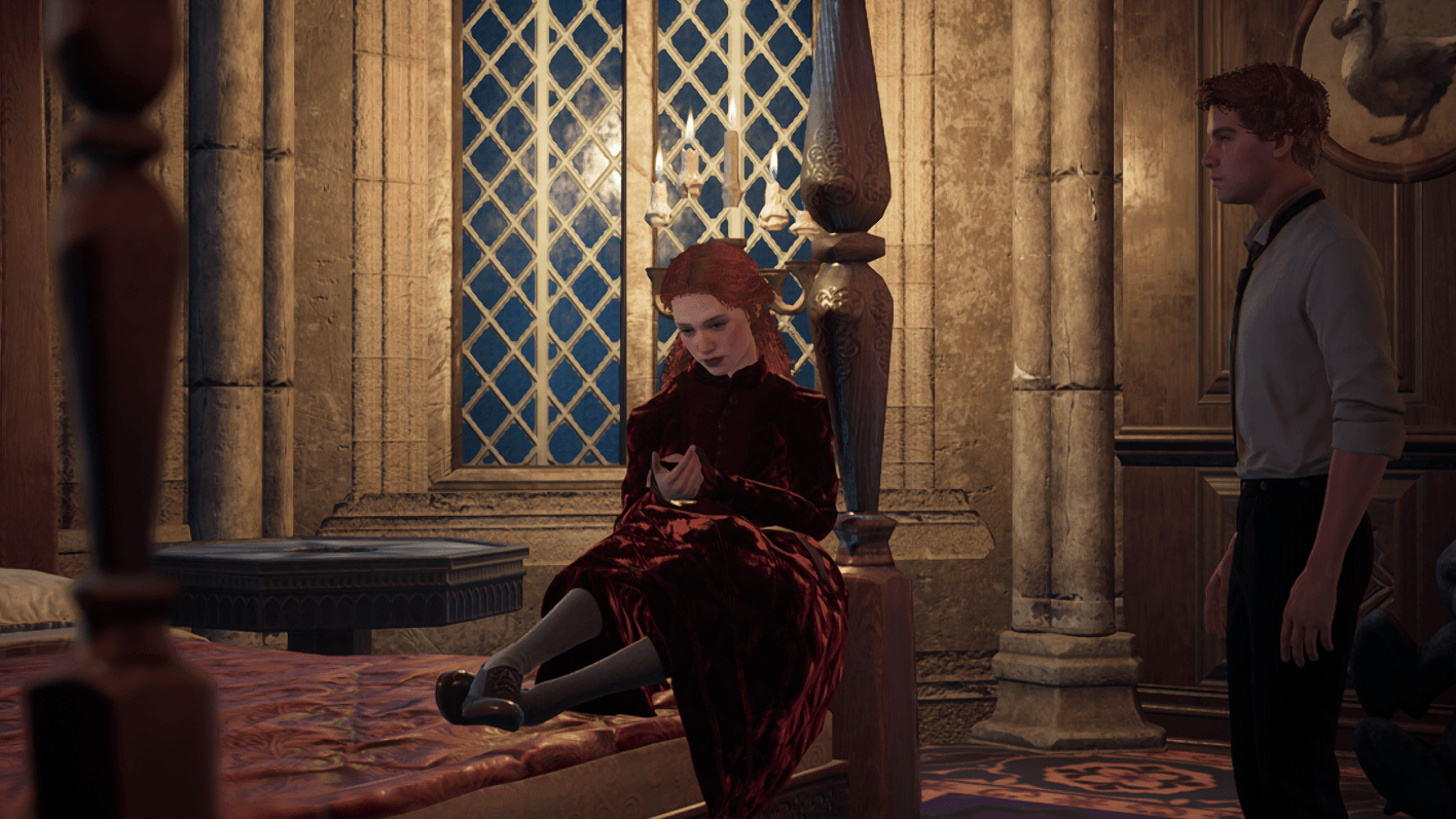 A luxurious ruby tea gown for social visits and cosy evenings
*Jacket can be worn on top and paired with some of the other outfits in this collection