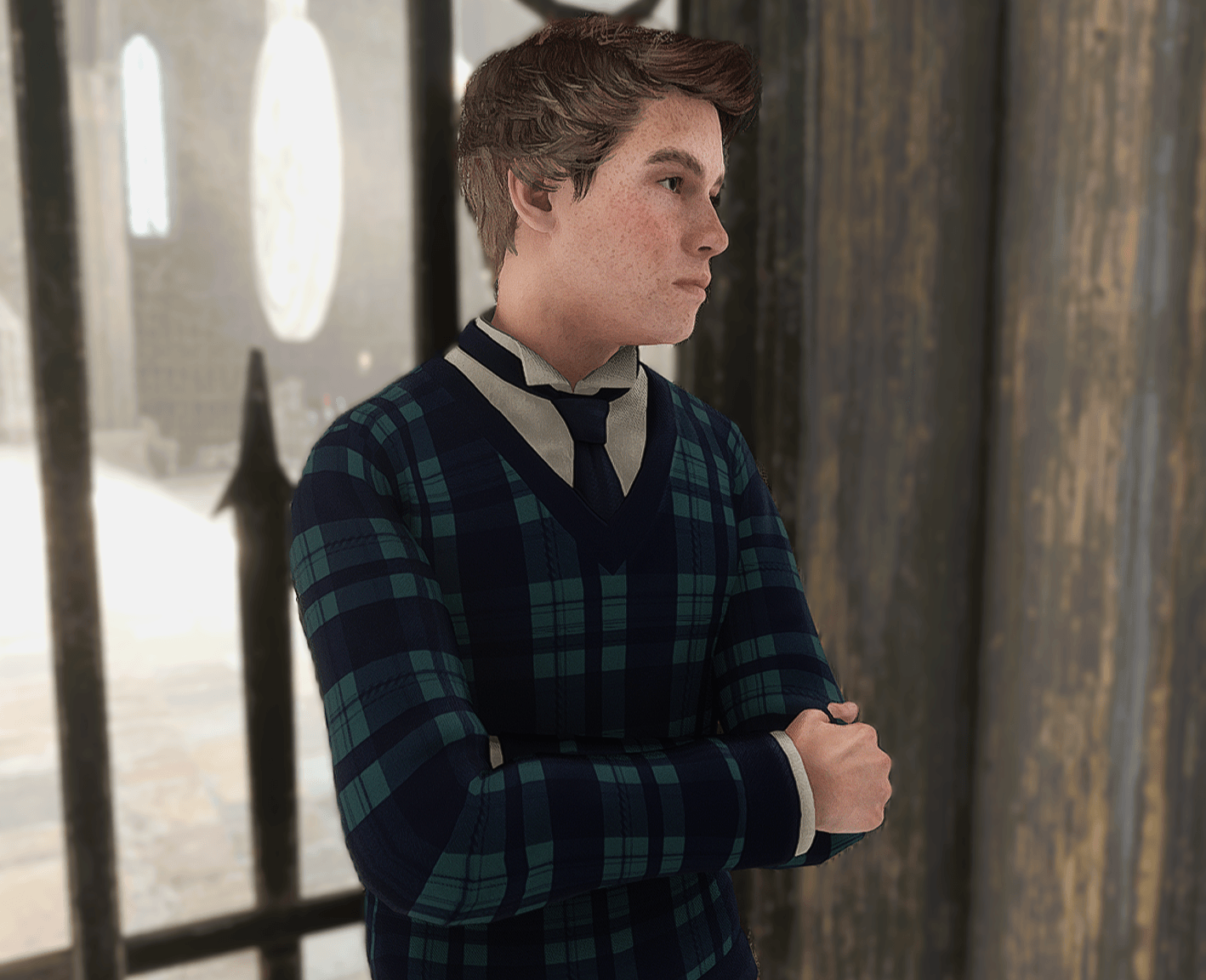 Sebastian Tartan Jumper
