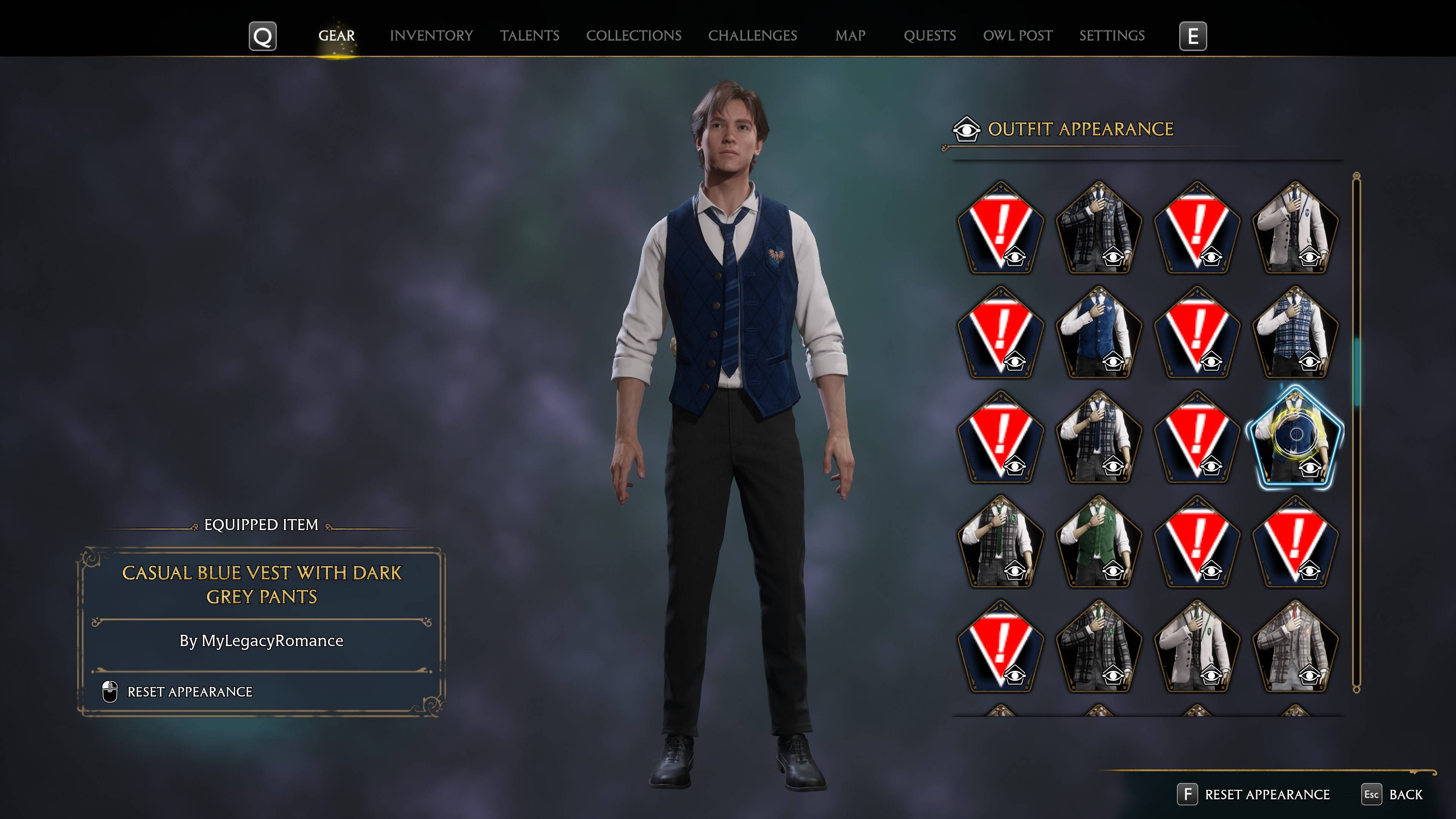 Stylish Ravenclaw Uniforms - Hogwarts Legacy Mods - CurseForge
