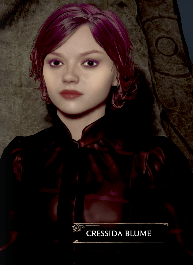 Thumbnail Cressida Blume in the Floo Companion Choice Menu