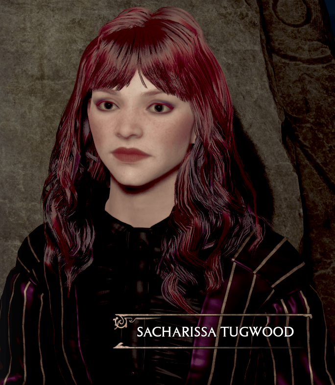 Thumbnail Sacharissa Tugwood in the Floo Companion Choice Menu