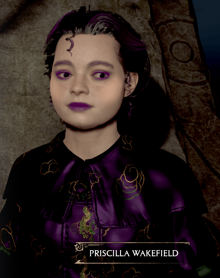 Thumbnail Priscilla Wakefield in the Floo Companion Choice Menu