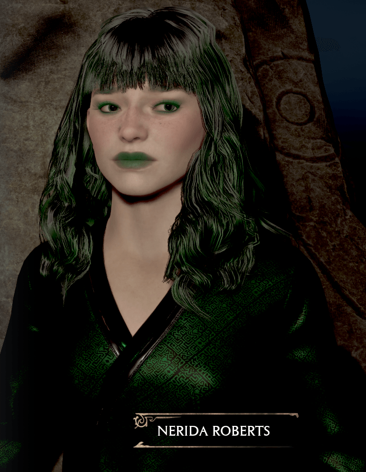 Thumbnail Nerida Roberts in the Floo Companion Choice Menu