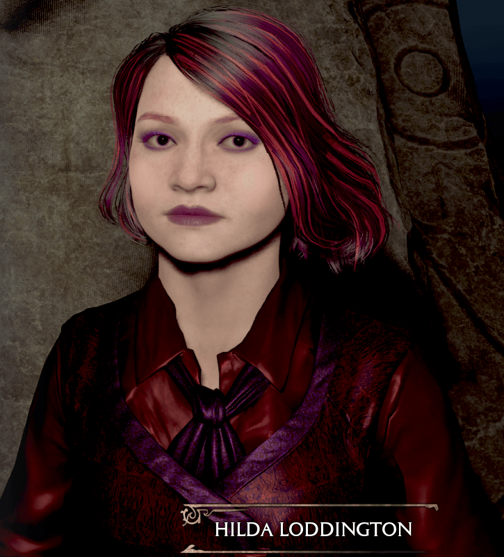 Thumbnail Hilda Loddington in the Floo Companion Choice Menu