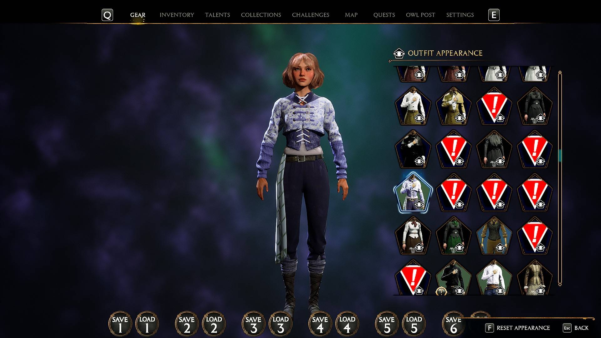 Blue Adventure Outfit