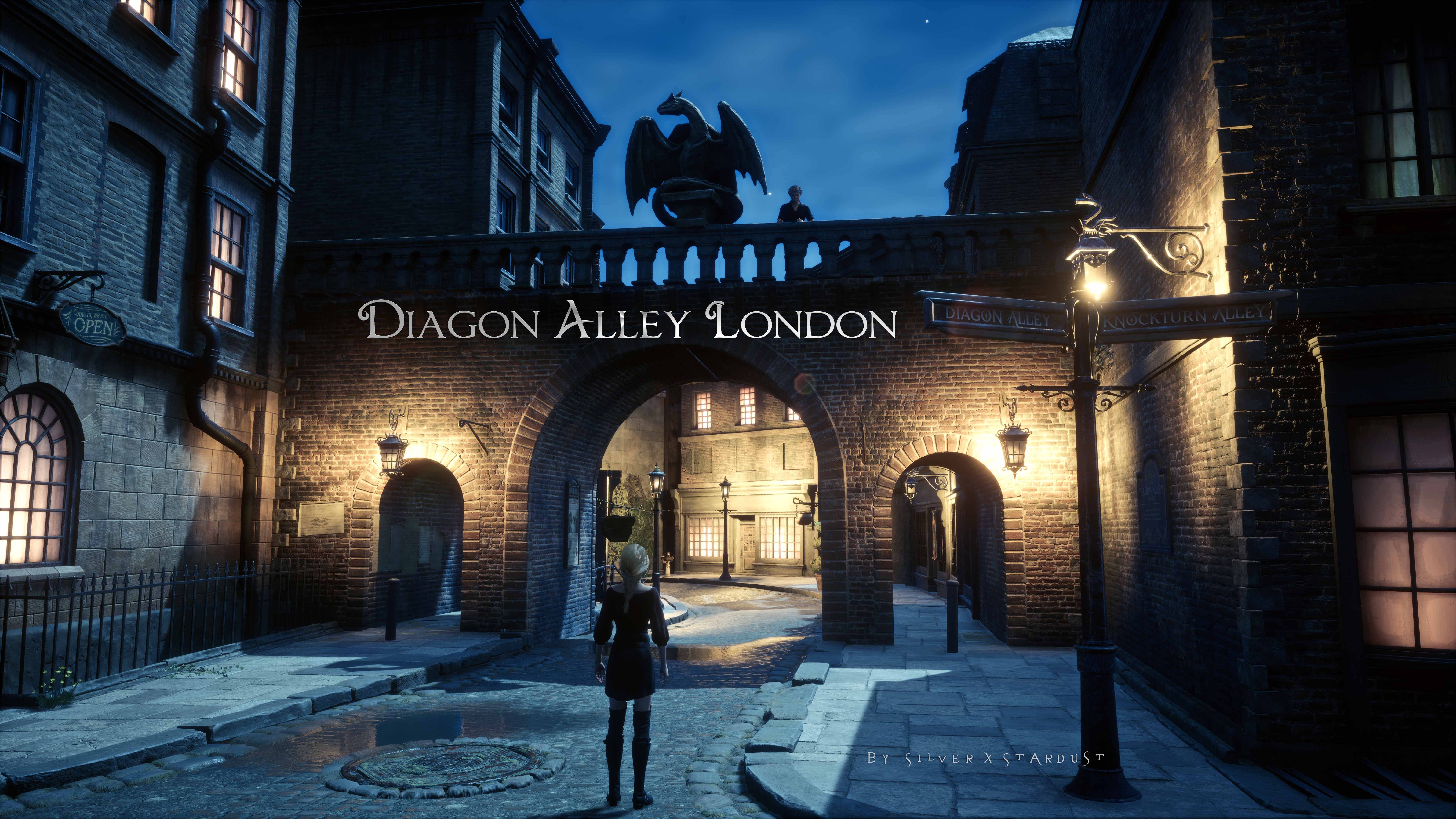 Diagon Alley London { & Knockturn Alley}
