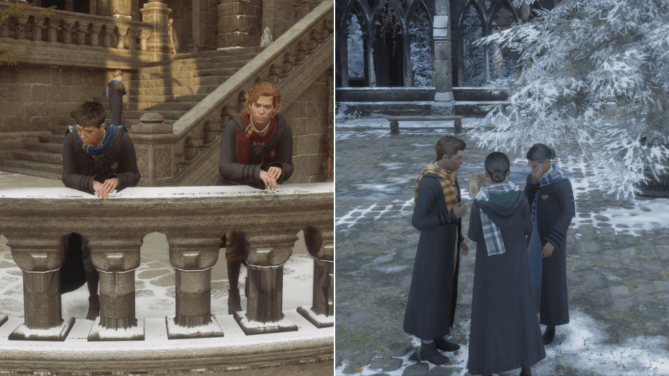 Scarves for Hogwarts Students