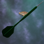 Hogwarts House Dart Broom logo