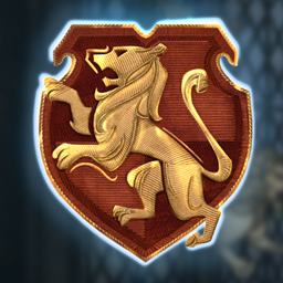 Skip Intro - Gryffindor House logo