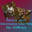 Alora and Demura Outfits logo