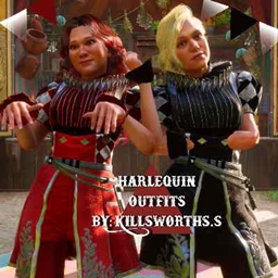 Harlequin Outfits for FMC logo