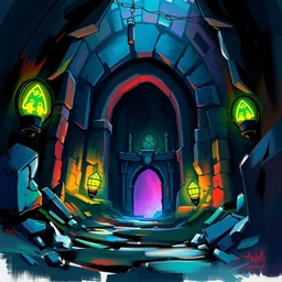 The Shattered Veil logo