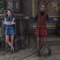 +Shorten All Skirts +Silky Tights +Swap Shoes +Plaid Outfits logo
