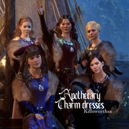 Apothecary Charm Dresses  logo