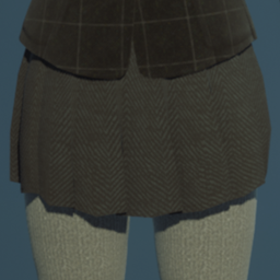 Short Skirt Hogwarts Uniforms with Tights by Ahriadne logo
