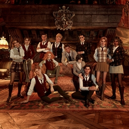 Stylish Gryffindor Uniforms logo