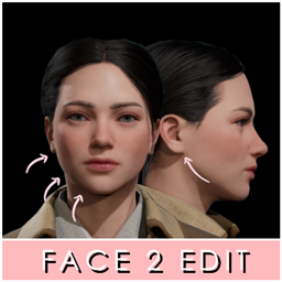 Female Face 2 Edit project image