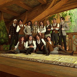 Stylish Hufflepuff Uniforms logo