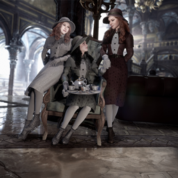 Elegant Victorian Outfit Set for FMC logo