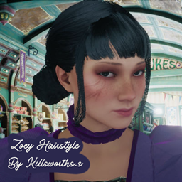 Zoey Hairstyle for FMC logo
