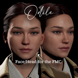 Odile | Face/Head for the FMC logo