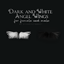 Dark and White Angel Wings logo