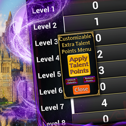Customizable Extra Talent Points logo