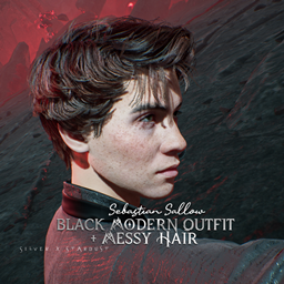 Messy Hair Modern Outfit for Sebastian logo