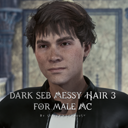 Dark Seb Messy Hair 3 for MC logo