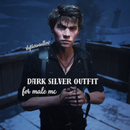 Dark Silver Outfit For MC logo