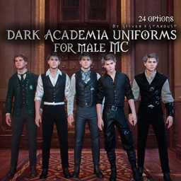 Dark Academia Outfits for male MC logo