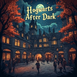 Hogwarts After Dark (nightlife expansion) logo