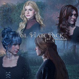 Sil Hair Pack for female MC logo