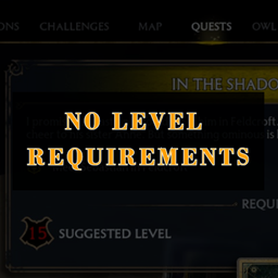 No Level Requirements logo
