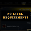 No Level Requirements logo