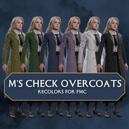 M's Check Overcoats logo