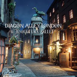 Diagon Alley London & Knockturn Alley logo