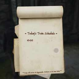Hogwarts Express Daily Schedule logo